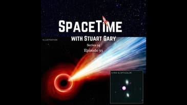 A Gigantic Jet From the Early Universe