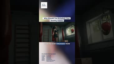 Why Should You Schedule Your  Healthy Habits? #habit #youtubeshorts #shorts