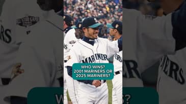 WHO WINS: 2001 MARINERS OR 2025 MARINERS? #mlb #baseball #mariners