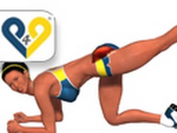 Estensione dellanca a terra, allenamento donne