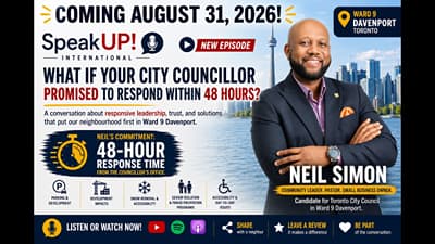 What if you're a City Councillor promise to respond within 48 hours?