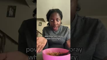 We all guilty of this one and you wonder โWill God bless the food already in my stomach?