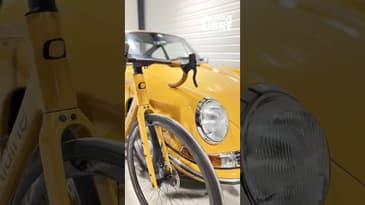 « Which color would you like on your bike sir? »« Same as my 912! Bahama Yellow 🟡 » #porsche