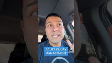 Acute Injury Management | Dr. Chris Garcia