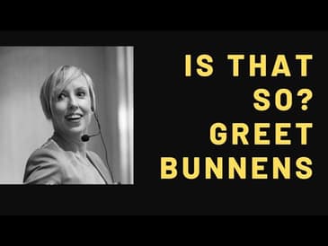 Which Recent Book Is Greet Bunnens Reading Or Listening To | What's On Your Mind?