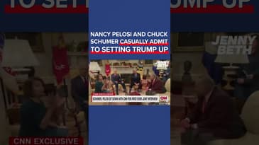 Nancy Pelosi and Chuck Schumer Casually Admit to Setting Trump Up