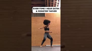 When the song get's you hyped!