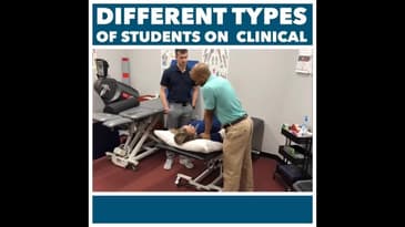 Different Types of PT Students on Clinical