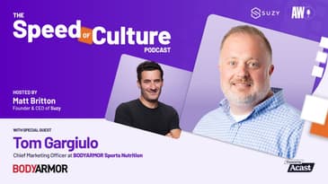 Inside BODYARMOR’s Game Plan: CMO Tom Gargiulo on AI, Athletes, and Future of Hydration | Podcast