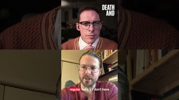 🌳 What does chopping down trees have in common with death? #mortician #deathandpodcast #shorts