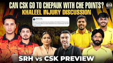 Can CSK carry CHE points to Chepauk? | Khaleel Injury Update | SRH vs CSK Preview