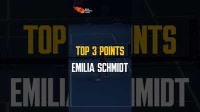 The shots that made the difference, Emilia Schmidt 🔥 #IPBL #IndianPickleballLeague #GameRallyFire