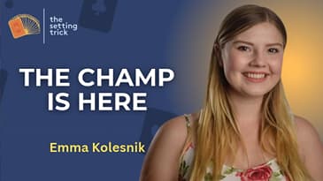 Emma Kolesnik on Winning the World Mixed Teams