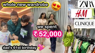 WE SPENT OVER 50,000 on a WHOLE NEW WARDROBE | Aanam C