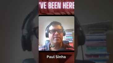 Paul Sinha on taking the leap  #comedyshorts #podcast  #paulsinha #quiz #thechase