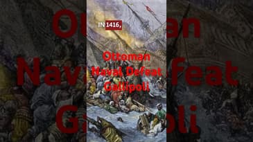 Ottoman Naval Defeat Gallipoli 1416 #history #podcast #education #sultan #trending