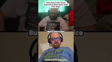 Hilarious Twist: Superman & Black Adam's Dog Walk!