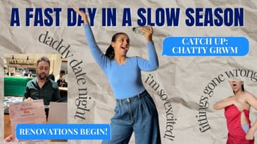Spend the Day With Me: Home Renovations, New in Beauty, Fittings & BEST Dinner Ever! | Aanam C