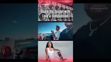 Sharing the gospel Camacho with K. Michelle