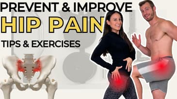 top tips/exercises to prevent and improve hip pain!