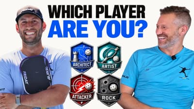 The 4 Types of pickleball players