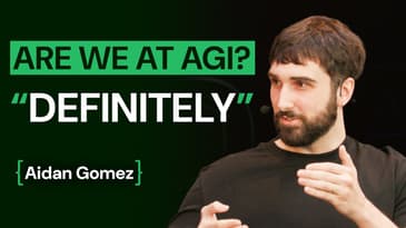 Aidan Gomez Unfiltered on AGI, China & AI's Biggest Risk
