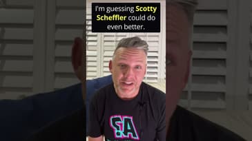 Scottie Scheffler Spaghetti Challenge