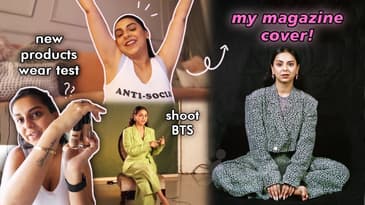 Shooting for a magazine cover + trying the new Nykaa Foundation & Kay Beauty Concealer