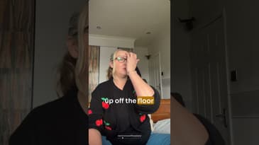 😱 The moment Kelly Hindson went completely blind