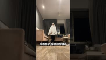 Ramadan Sehri Morning Routine #RamadanWAanamC