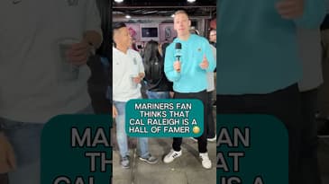 MARINERS FAN THINKS CAL RALEIGH IS A HALL OF FAMER 😳
