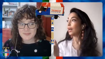 S01E29 Out-take | Mina was distracted by a Tesco delivery truck!