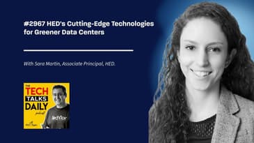 2967: HED's Cutting-Edge Technologies for Greener Data Centers