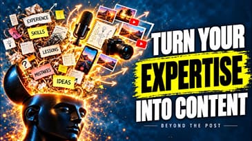 Turn Your Expertise into Content
