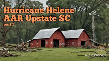 Hurricane Helene: AAR Upstate SC pt1