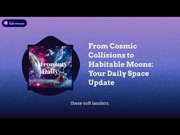 From Cosmic Collisions to Habitable Moons: Your Daily Space Update
