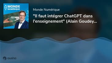 "Il faut intégrer ChatGPT dans l'enseignement" (Alain Goudey, Neoma BS)