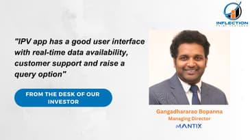 Gangadhararao Bopanna | Managing Director | Mantix | On his Investment Journey with IPV