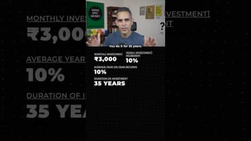 Start INVESTING with 3000 INR per month! | Ankur Warikoo #shorts