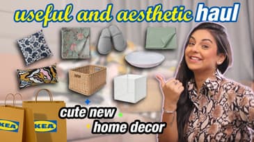 HUGE IKEA SHOPPING HAUL | HOME DECOR IDEAS | Aanam C