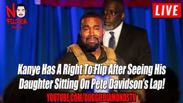 Kanye Has A Right To Flip After Seeing His Daughter Sitting On Pete Davidson’s Lap!