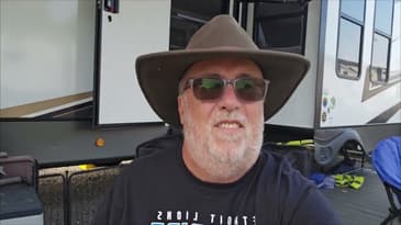 Love our campground, and the pontoon boat. 