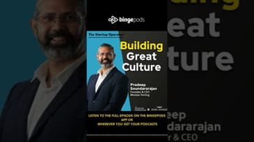 Building Sustainable Culture | The Startup Operators | Pradeep Soundararajan | Remote Work Culture