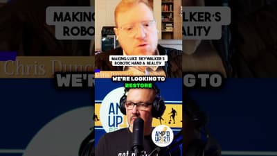 Chris Duncan on Robotic Hands #lukeskywalker #limblossawareness #amputado