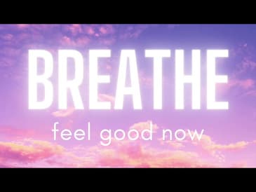 Try this short breathing meditation - practice deep breathing 5 minutes
