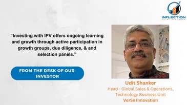 Udit Shanker | Head - Global Sales and Operations | VerSe Innovation | On his Journey with IPV