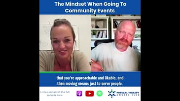 The Mindset When Going To Community Events