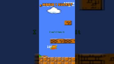 Mario 1 Controls Are Actually Bad?