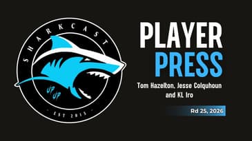 Rd 25, 2026 Player Press with Tom Hazelton, Jesse Colquhoun and KL Iro