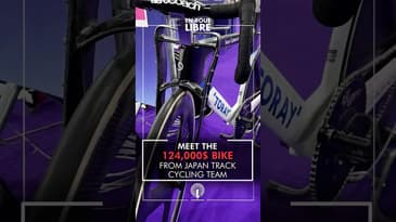 Meet the 124,000$ track cycling bike from Team Japan for the Paris Olympics.